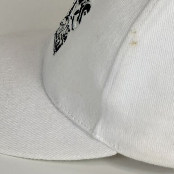 Vintage Dick’s Last Resort Orlando Otto Embroidered White Strapback Hat - Picture 6 of 8